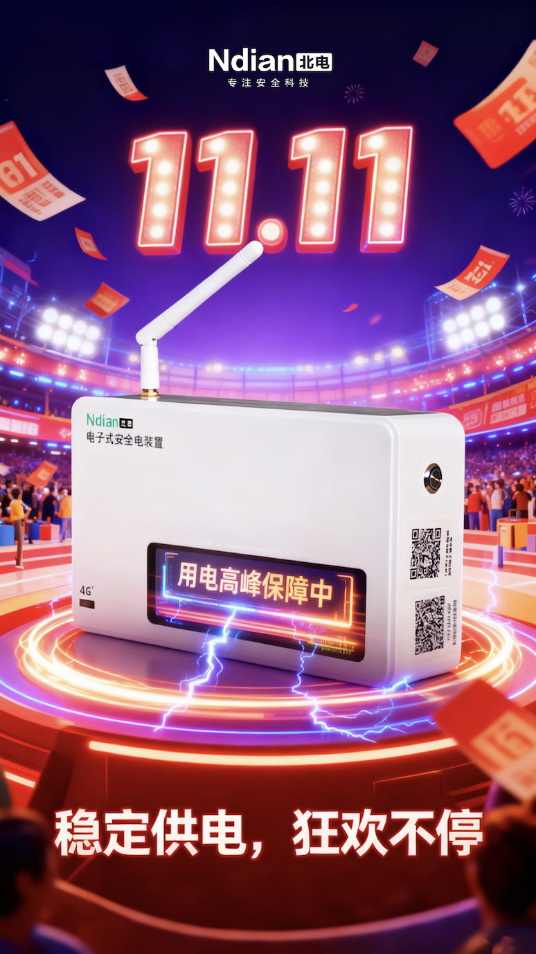 雙11用電“風(fēng)暴”倒計(jì)時(shí)！北電電子式安全電裝置藏著哪些安全秘訣？